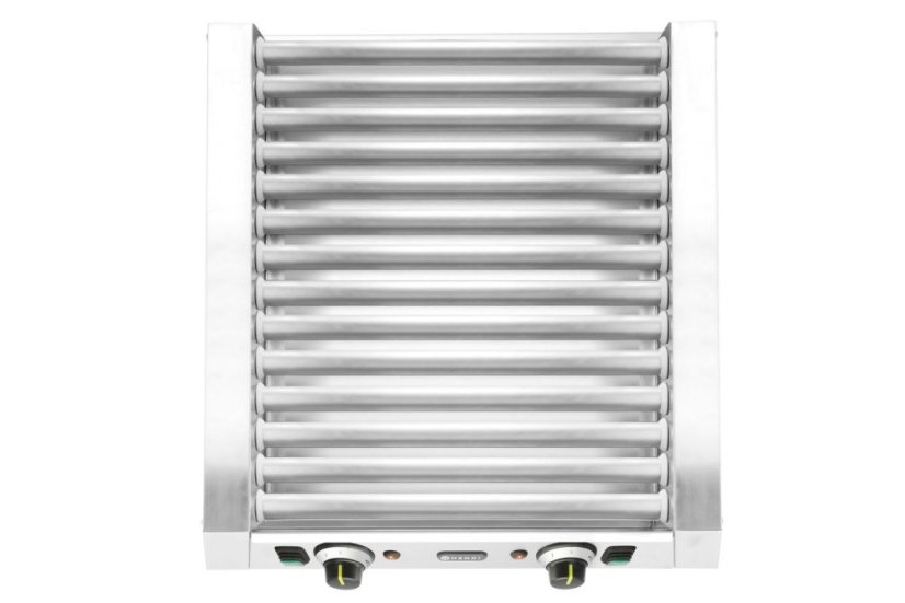 Rolovací gril na klobásy, 2 zóny, HENDI, 230V/1230W, 566x640x(H)192mm