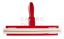 Vikan stěrka ruční 250mm červená 77514