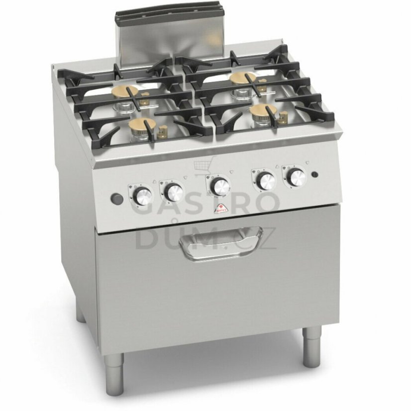 Plynový sporák Bertos SG7F4+FG/SC