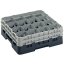 Cambro Koš Camrack 16 pozic, výška sklenice 15,2 cm - Černá