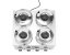 Termosystém 4, HENDI, 16L, 230V/800W, 506x509x(H)298mm