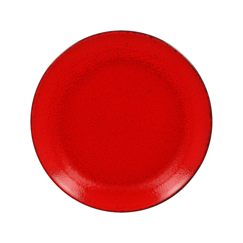 RAK Porcelain RAK Fire talíř mělký coupe pr. 27 cm, červený | RAK-FRNNPR27RD