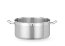 Pánev na dušení nízká, bez víka, HENDI, Profi Line, 12L, ⌀320x(H)150mm, Kulatý