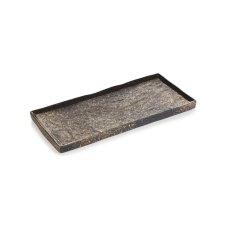 Revol Solstice talíř obdélníkový 30 × 13,5 × 1,6 cm, cosmos gold