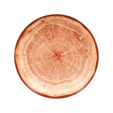 RAK Porcelain RAK Woodart talíř hluboký 26 cm – světle hnědá | RAK-WDBUBC26TB