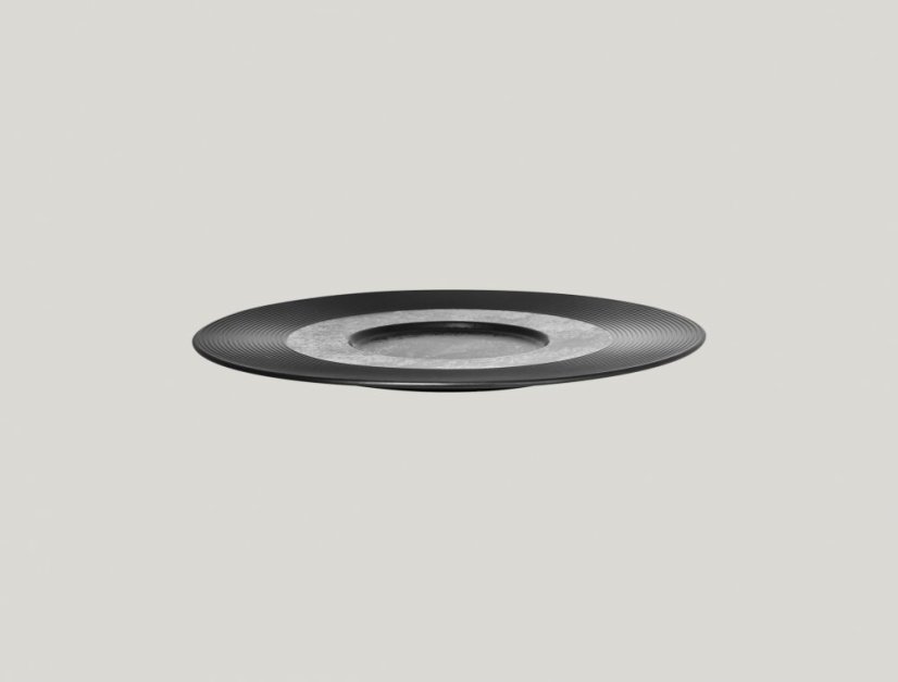 RAK Porcelain RAK Talíř mělký Gourmet 29 cm – černá | RAK-EDGF29