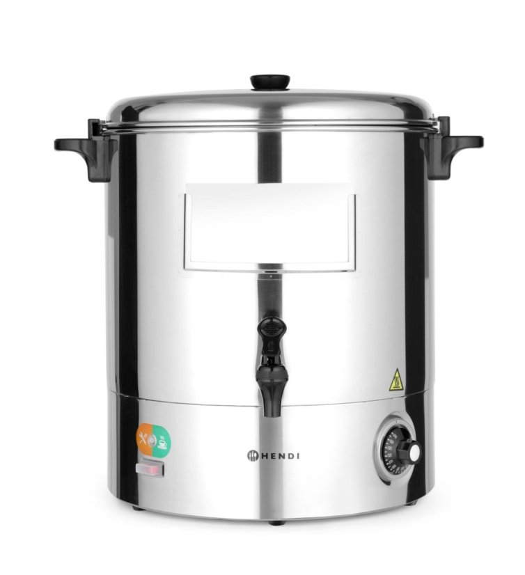 Ohřívač horkých nápojů, HENDI, 28L, 230V/2200W, 500x500x(H)488mm