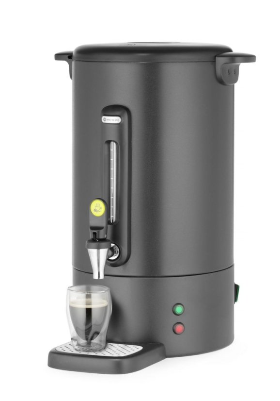 Percolator UNIQ, HENDI, designed by Robert Bronwasser, 14L, Černá, 230V/1750W, 357x380x(H)502mm