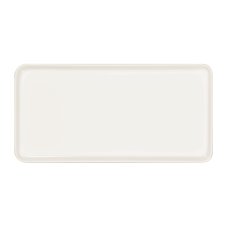 RAK Porcelain RAK Fractal talíř mělký obdélníkový 32 × 16 cm, bílý | RAK-FTRTF32
