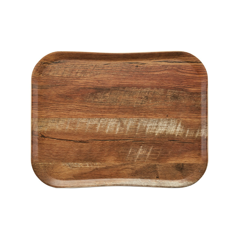 Cambro Wood podnos 33 × 43 cm, hnědý dub Cambro Wood podnos 33 × 43 cm, hnědý dub