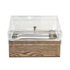 TOMGAST Chladicí box pro gastronádoby s krytem GN 1/2, jasan