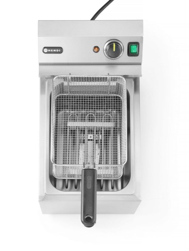 Fritéza XL s vypouštěcím kohoutem HENDI GOLIATH, HENDI, 10L, 400V/10200W, 300x585x(H)392mm