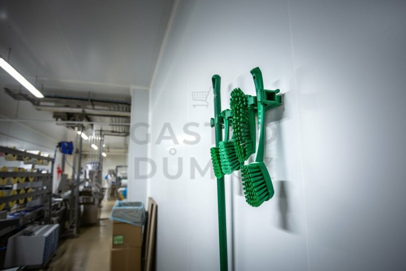 Vikan držák nástěnný 420 mm černý 10119