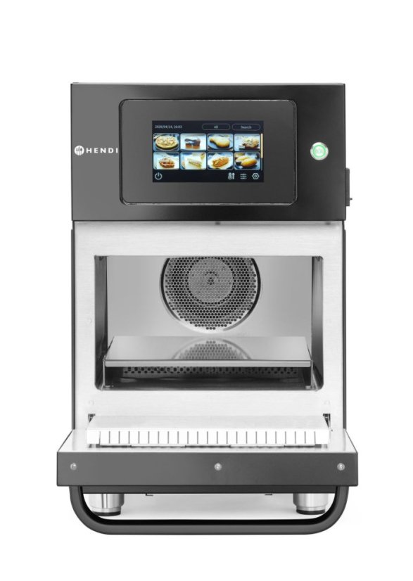 Vysokorychlostní pec CombiTurbo, HENDI, Černá, 230V/3500W, 380x663x(H)619mm