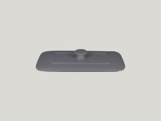 RAK Porcelain RAK Chef's Fusion poklice pro obdélný pekáč 20 × 10 cm, šedá | RAK-CFRT20GYLD