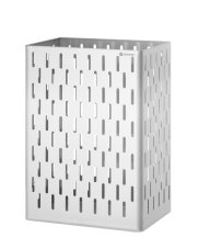 Koš na papírové ručníky, HENDI, 60L, Stříbrná, 350x270x(H)550mm
