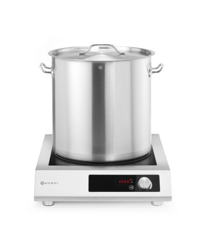Indukční vařič 3500 H XXL, HENDI, 230V/3500W, 500x635x(H)125mm