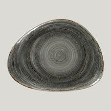 RAK Porcelain RAK Spot talíř mělký 32,5 × 25 cm – olivínový | RAK-SPTFLFP32