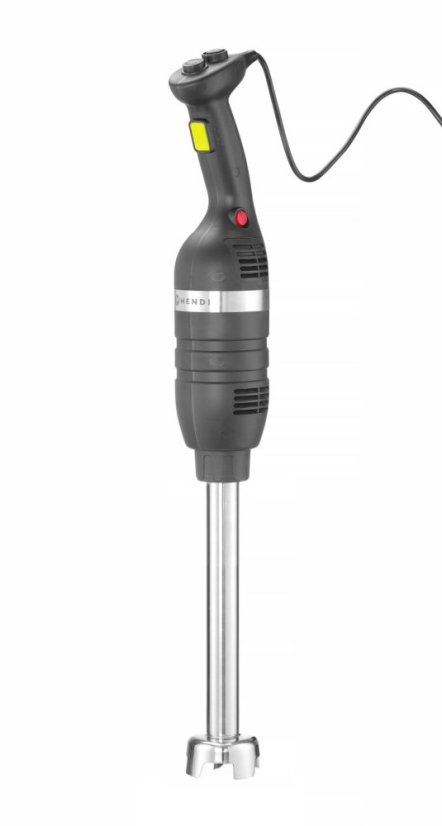 Tyčový mixér 500 s variabilní rychlostí a mixovací hřídelí 400 mm, HENDI, Kitchen Line, Černá, 230V/500W, ⌀100x816mm