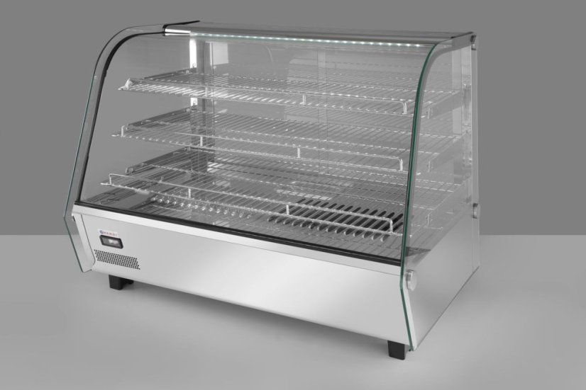 Vyhřívaný pultový displej, HENDI, 160 litrů, 230V/1500W, 885x570x(H)680mm