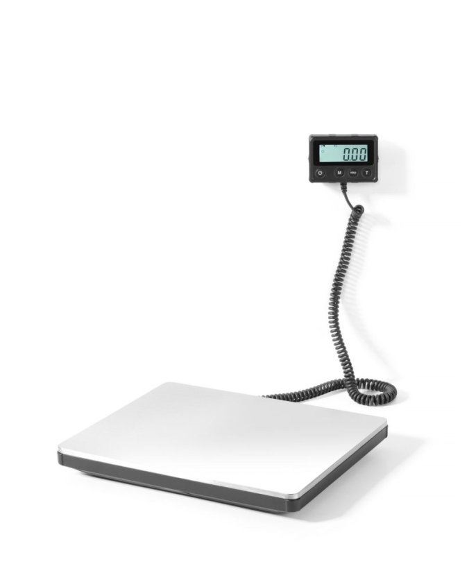 Digitální váha do 200 kg, HENDI, 298x248x(H)37mm