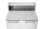 Chladicí stoly s nástavbou a žulovou deskou, Arktic, 146L, 230V/145W, 700x900x(H)1070mm