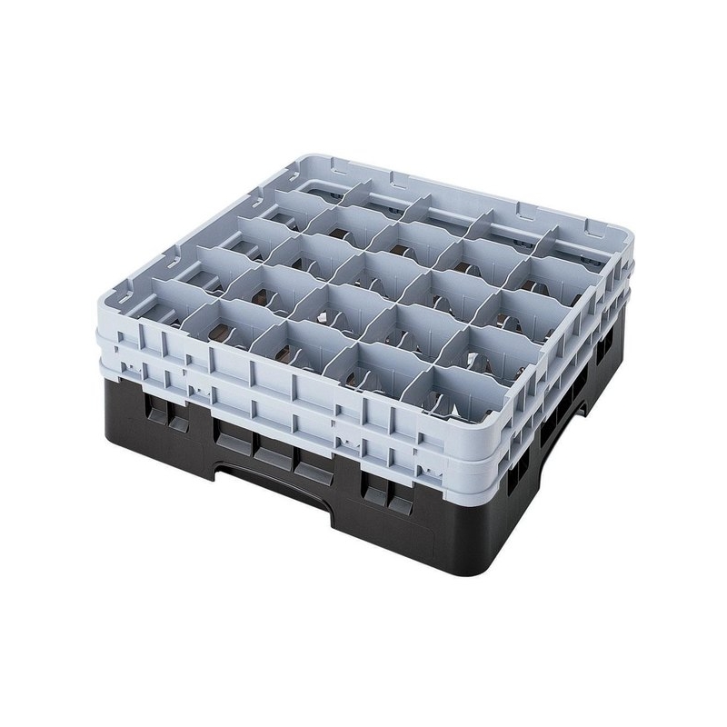 Cambro Koš Camrack 25 pozic, výška sklenice 23,8 cm - Černá