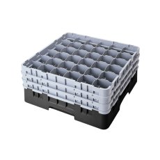 Cambro Koš Camrack 36 pozic, výška sklenice 25,8 cm - Černá