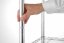 Úložný stojan s 5 policemi, HENDI, Chrom, 910x455x(H)1830mm