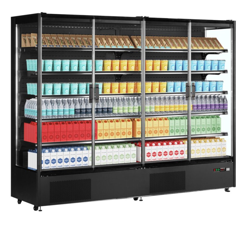 Přístěnná chladicí vitrína TEFCOLD PC2500B