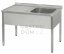 OEM dřez - 140x70, nádoba 50x50x30 cm vpravo
