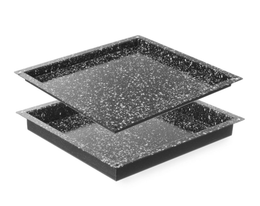 Zásobník CONVECTOMAT CLASSIC GN 2/3, HENDI, GN 2/3, Černá, 354x325x(H)20mm