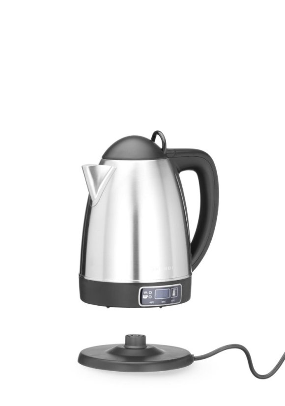 Bezdrátová elektrická konvice s teplotní regulací, HENDI, 1,8L, 230V/1800W, 230x165x(H)255mm