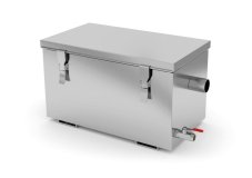 Lapač tuků, HENDI, Profi Line, 300 l/h, 30L, 650x346x(H)308mm