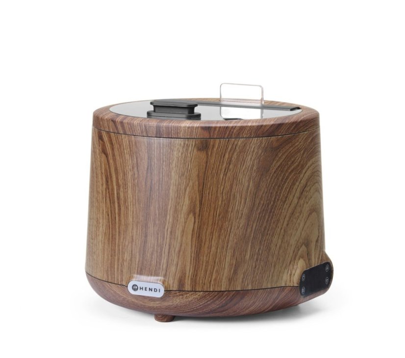 Kotlik na polévku UNIQ, HENDI, designed by Robert Bronwasser, Dřevo, 230V/500W, ⌀365x(H)325mm