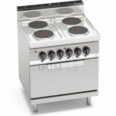 Sporák s troubou Bertos E7P4+FE