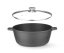 Hrnec s nepřilnavou povrchovou úpravou, HENDI, 7,5L, Černá, 387x310x(H)130mm