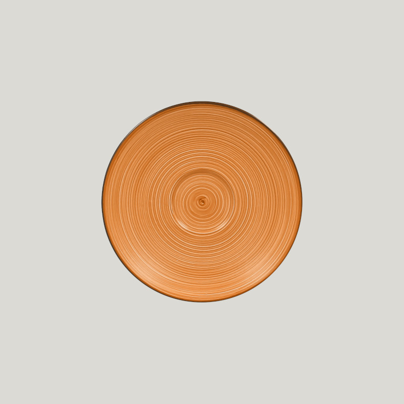 RAK Porcelain RAK Trinidad podšálek pr. 13 cm, oranžový | RAK-TRCLSA13BC