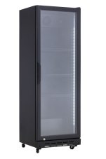 Chladnička do baru, jedny dveře, Arktic, 3 police, 160L, Černá, 230V/250W, 538x525x(H)1585mm
