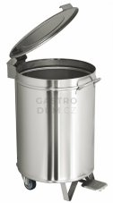 OEM koš nášlapný (50 l, Ø 380mm, v=615 mm)