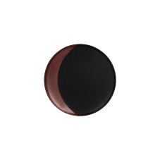 RAK Porcelain RAK Metalfusion talíř hluboký 24 cm, černobronzový | RAK-MFMODP24BB
