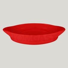 RAK Porcelain RAK Chef's Fusion pekáč oválný 37,2 x 25 cm, červený | RAK-CFOD44BRBD