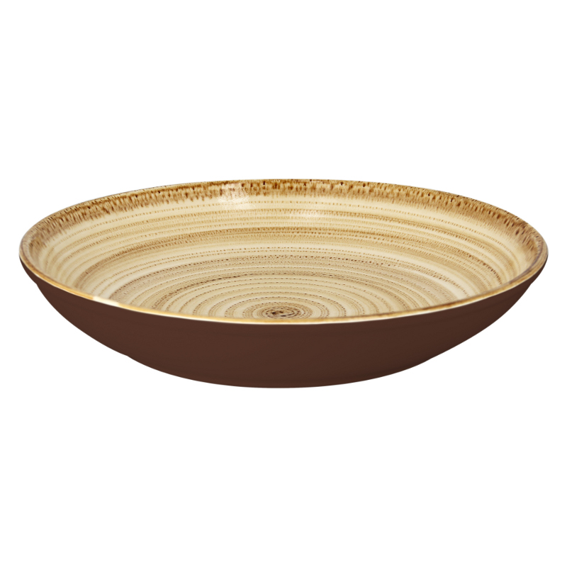 RAK Porcelain RAK Twirl talíř hluboký 36 cm – beach | RAK-TWBUBC36BE