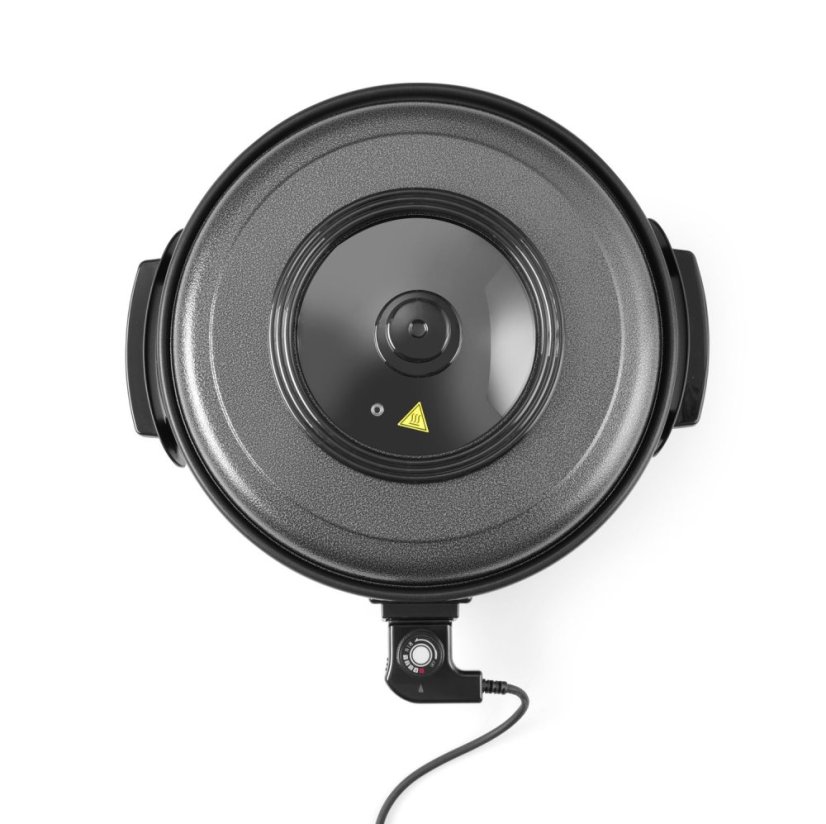 Párty pánev, HENDI, vnitřní pánev 400x(H)50 mm, 230V/1400W, ⌀400x(H)190mm
