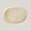 RAK Porcelain Krush talíř oválný 28 × 20,5 cm, béžový