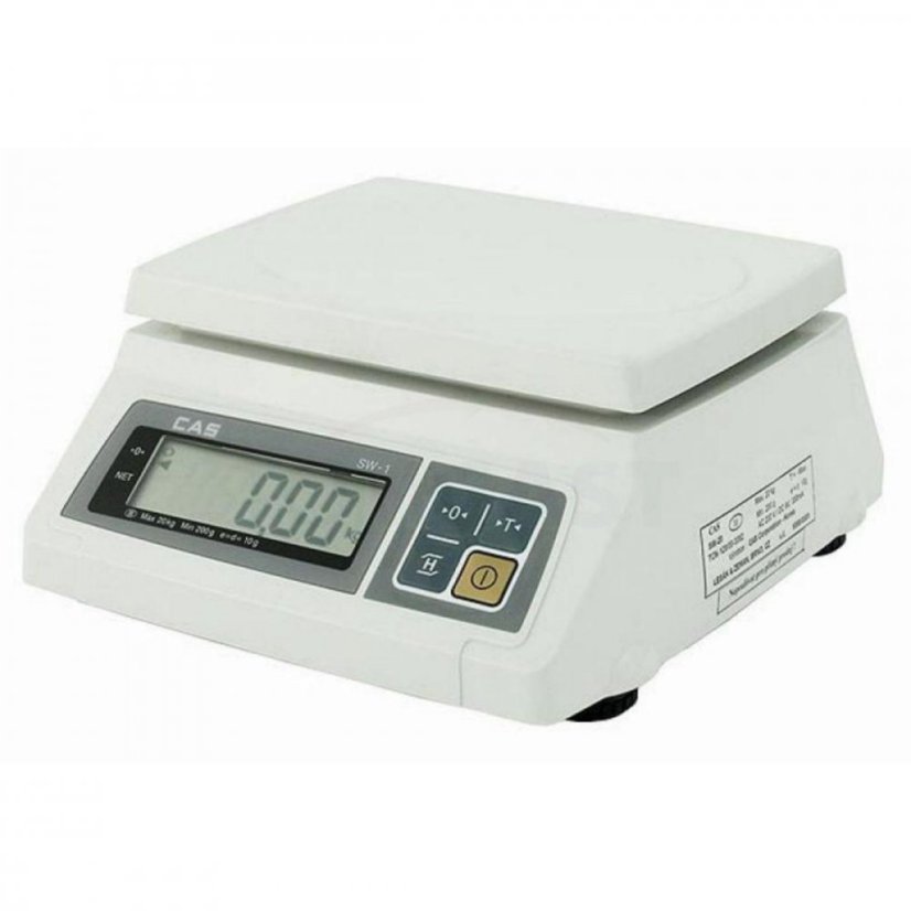 TOMGAST Kuchyňská váha stolní voděodolná 10/20 kg
