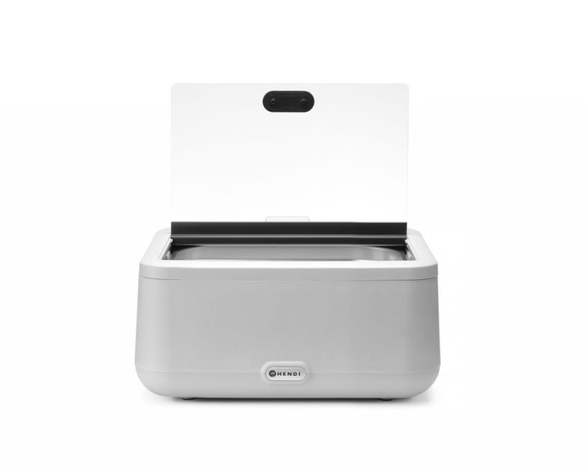Chafing dish UNIQ, HENDI, designed by Robert Bronwasser, GN 2/3, Bílá, 230V/500W, 433x403x(H)248mm