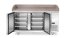 Pizza chladicí stůl s žulovou pracovní deskou, 2 dveře, Arktic, 250L, žula, 230V/250W, 800x1510x(H)1050mm
