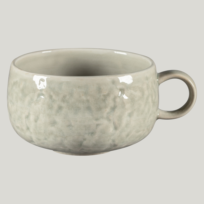 RAK Porcelain Krush šálek 40 cl, světle zelený