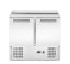 Saladety chladící stoly s odklápěcím víkem, Arktic, 146L, 230V/145W, 700x900x(H)860mm